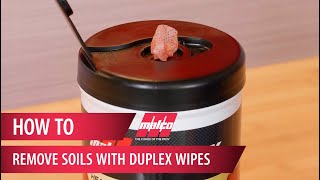 How to Use Duplex Heavy Duty Cleaning Wipes to Remove Tough Soils screenshot 4