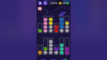 Ball Sort Master Game Level - 233 Without Boosters | Puzzle Game | #entertainment #puzzle #games