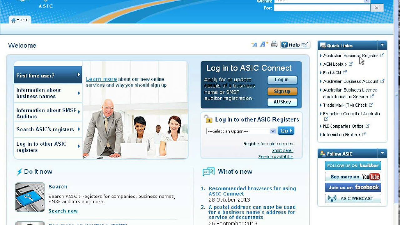 asic website