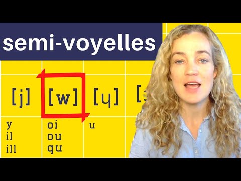 Alphabet phonétique français pour apprendre les semi-voyelles