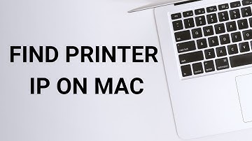 How To Find a Printer IP Address on a Mac