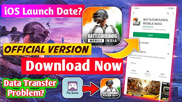 BGMI Officially Released Download Now | Data Transfer Problem? iOS Launch?