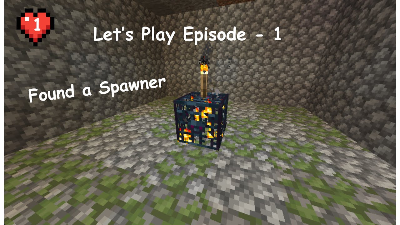 Minecraft Survival #1 – I Found a Spawner on Day One - YouTube