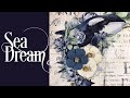 Stamperia Sea Dream Mini Album Tutorial Part 1