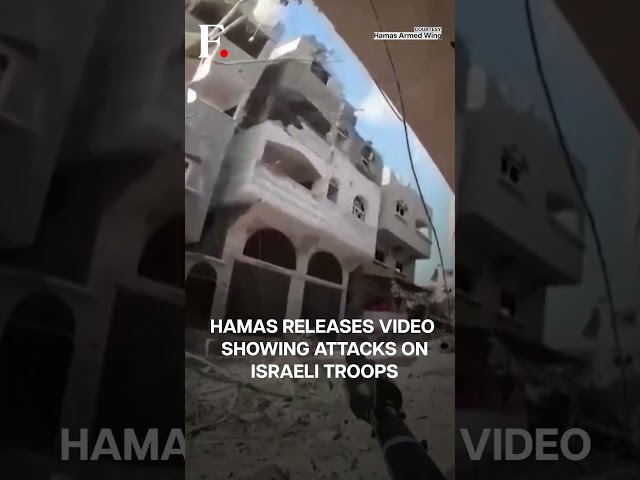 Watch: Hamas Terrorists Attack Israeli Army Vehicles in Gaza | Subscribe to #firstpost class=