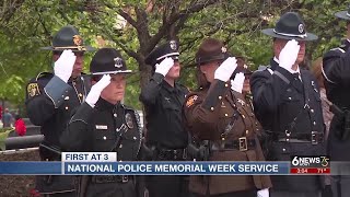 National Police Memorial Week service held in Omaha