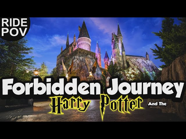Harry Potter and the Forbidden Journey, I really took advan…