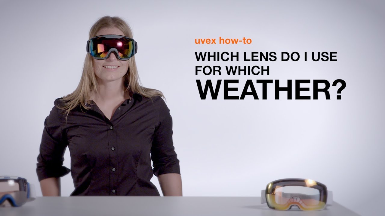 Which lens do I use for which weather? | uvex how-to