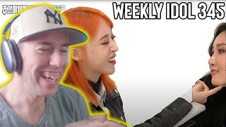 Mamamoo Reaction - Weekly Idol 345