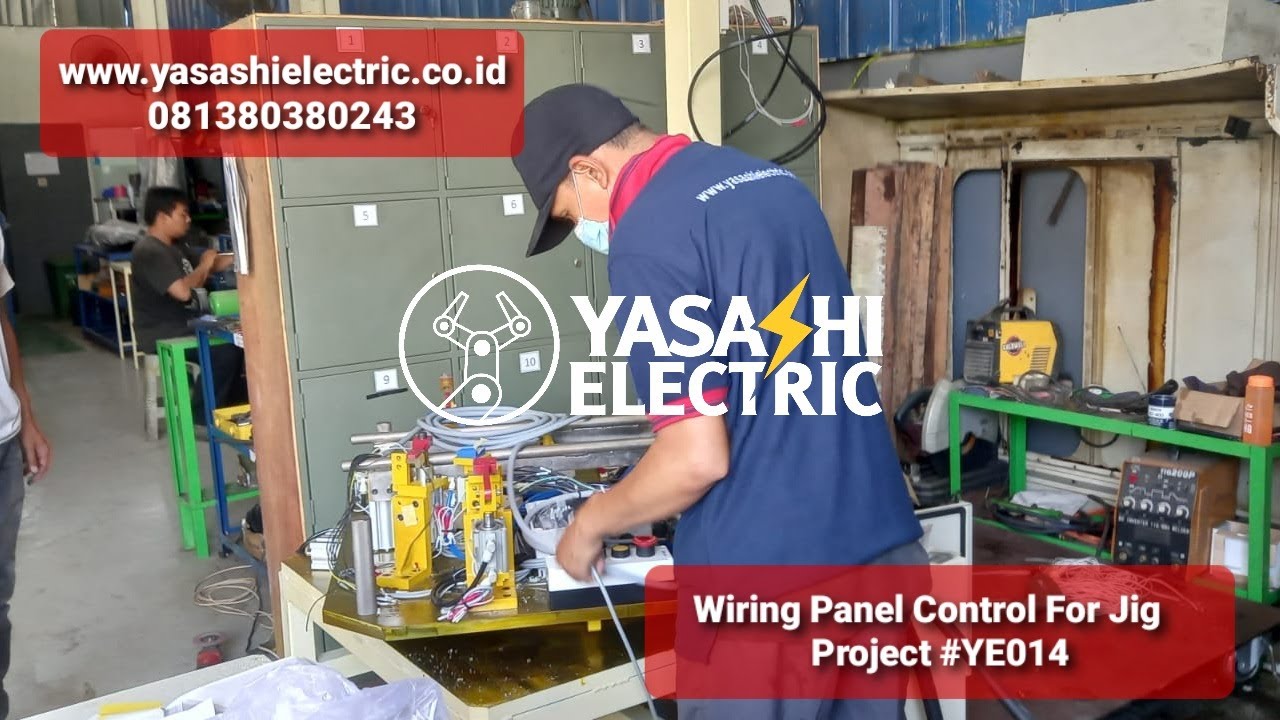 Wiring Panel Control For Jig - Project #YE014 - YouTube