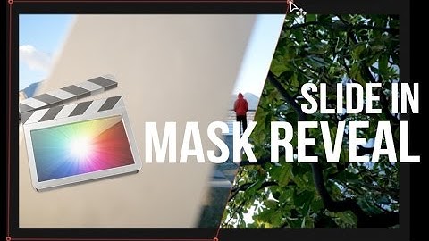Slide In Mask Reveal/Slick Walk By Transition - Final Cut Pro X Tutorial