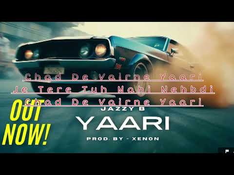 Yaari I @JazzyB (Prod. by @MixByXenon | IRap, Hip Hop Type Beat | Latest Punjabi Music