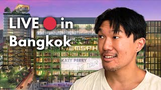 LIVE: Grand Opening EmSphere Mall + Nightlife Walking in Bangkok Thailand