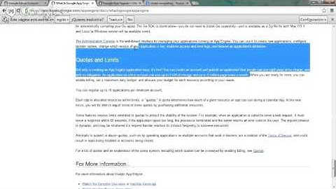 JACV2 - Google App Engine