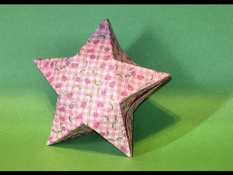 with box origami paper HD) (Full  Box. YouTube Star  Origami