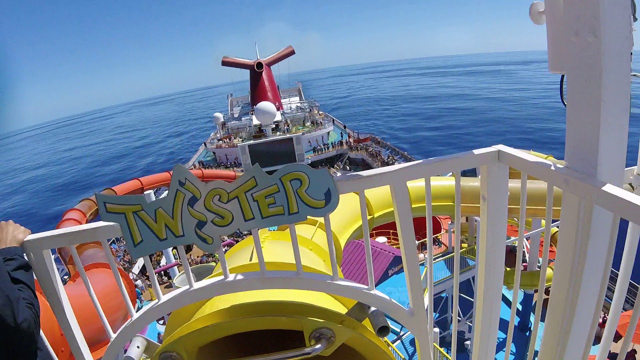 Carnival Magic March 2018 Water Slides YouTube
