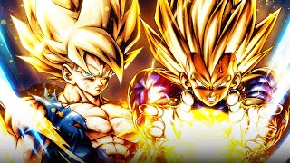 LEGENDARY SAIYAN WARRIORS BAND TOGETHER! LF NAMEK GOKU AND SUPER VEGETA! | Dragon Ball Legends