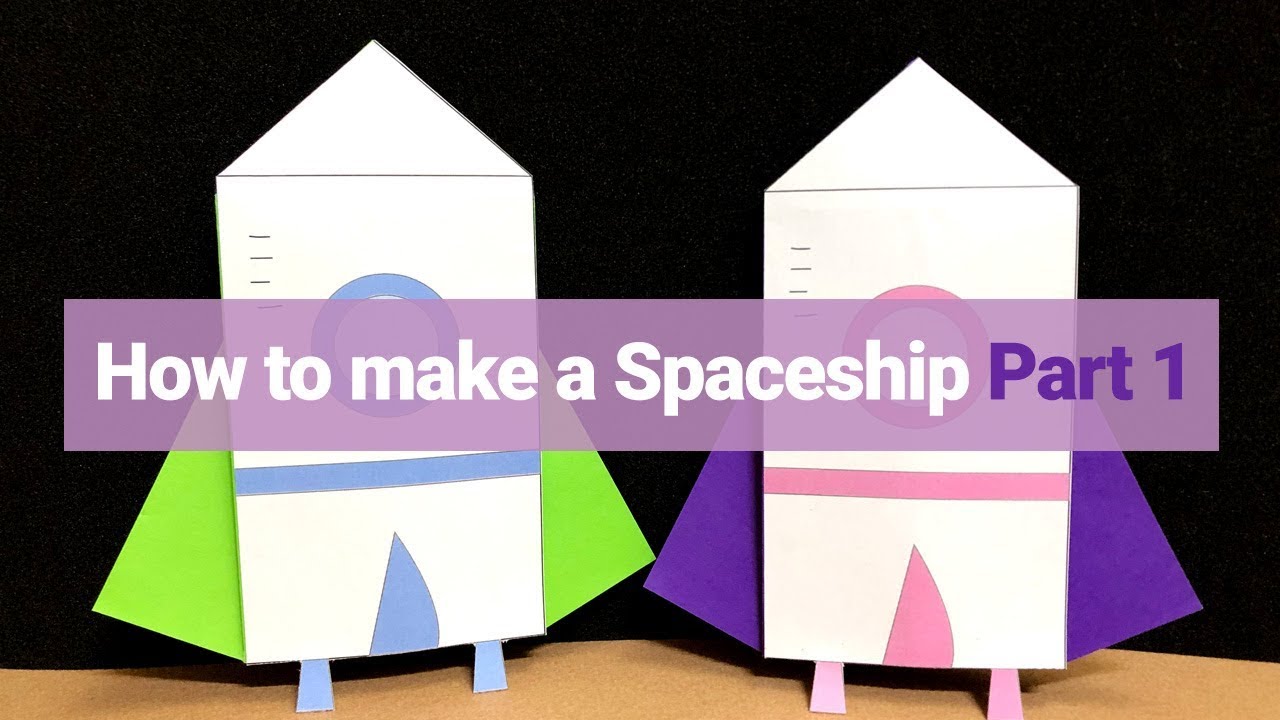 우주선 만드는 방법 1부 How to make a Spaceship Part 1. - YouTube