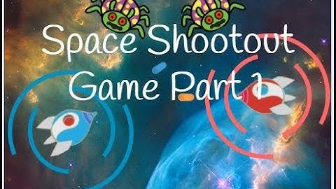 Scratch Tutorial | 2 Player Space Shootout Game | Part 1 | Scratch space shooting game