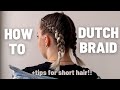 How To Dutch Braid - Super Simple Beginner