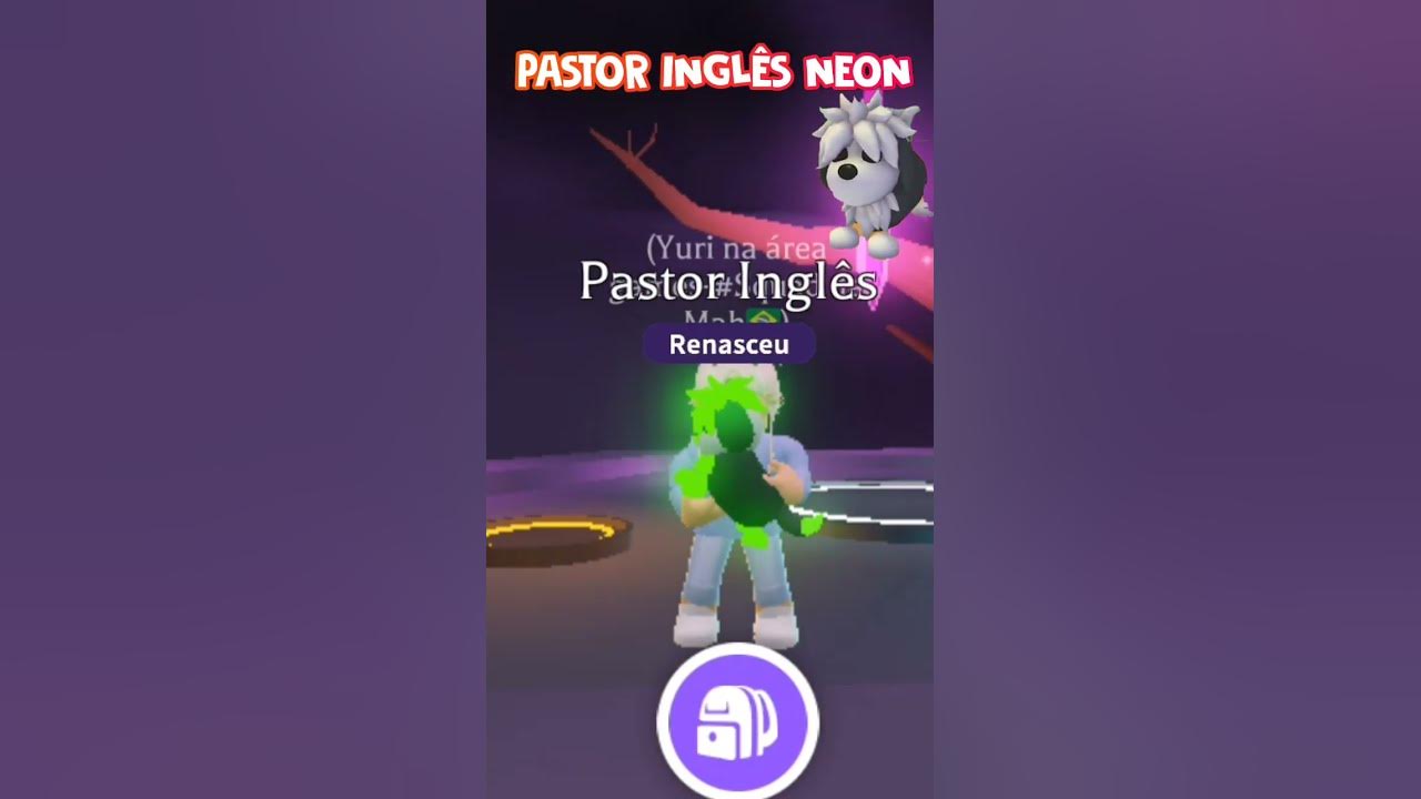 PASTOR INGLÊS NEON NO ADOPT ME!!🐶🚜 #adoptmeroblox #roblox @adoptmeneon 