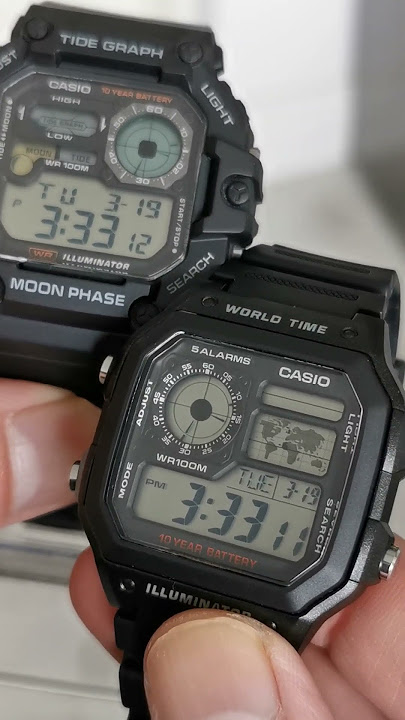 Casio WS-1700 Timer Graph #casio