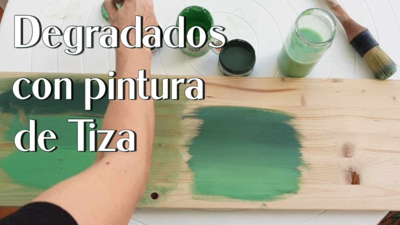 Pintamos un mueble con pintura a la tiza en dos colores: ¡Efecto decapado!, Decogarden