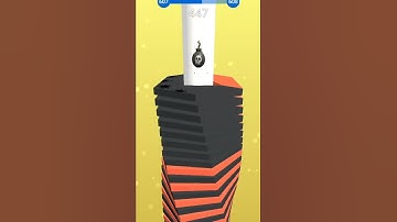 Stack Ball 3D Short || Level 600 || Sulpagamerz || Bomb Ball ||  #wish song status #sulpagamerz