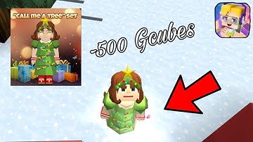 New Christmas Tree Skin in Hackwars !! (Blockman GO)
