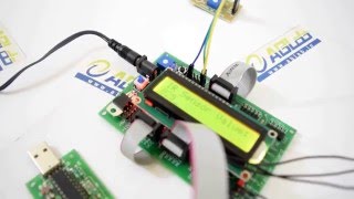 Analog IR Sensor Interfacing with AVR ATmega32 Microcontroller and LCD Display by ABLab Solutions