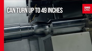 Spinner’s impressive TC610L slant bed lathe has a tiny footprint but loads of power!