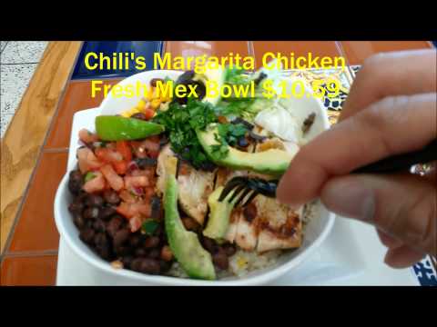 Chili's Margarita Chicken Fresh Mex Bowl (Seattle Airport)