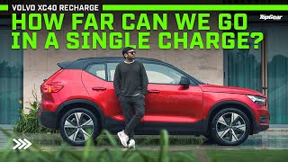 Volvo XC40 Recharge | How far we can go in a single charge? | BBC TopGear India