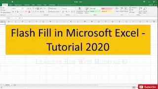 Celebrity Flash Fill in Microsoft Excel Tutorial 2020 Net Worth