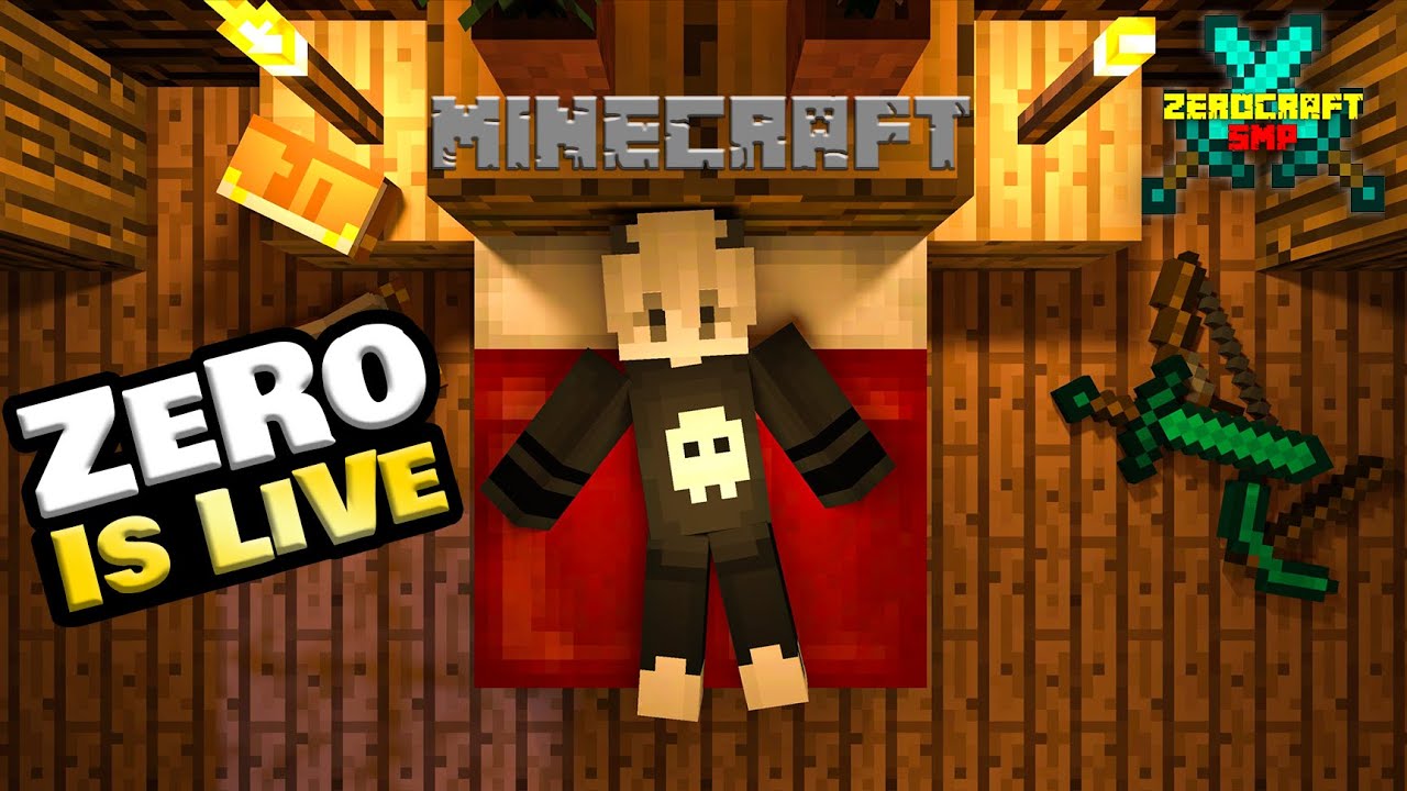 Minecraft Live | JE & PE 24x7 Server | ZeroCraft SMP - YouTube