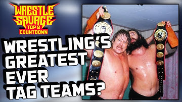 The Top 8 Greatest Tag Teams Of All Time #wrestling #wwe #ecw #90swrestling #tagteamwrestling