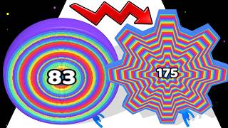 LAYER MAN 3D - ASMR Gameplay (Level Up Big Head Man Run) - Colorful Satisfying Math Games! screenshot 1