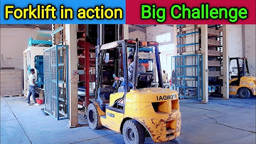 The Giant Lift — Forklift Power in Motion