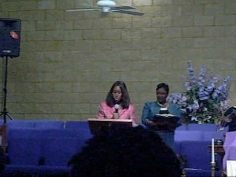 Jackie Hunter's 1st Sermon part 1