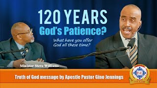 𝟏𝟐𝟎 𝐘𝐞𝐚𝐫𝐬 - 𝐆𝐨𝐝'𝐬 𝐏𝐚𝐭𝐢𝐞𝐧𝐜𝐞? by Apostle Pastor Gino Jennings