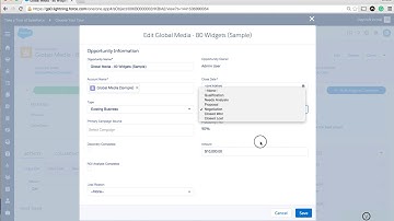 Salesforce Lightning - How to Close a Opportunity using Pipeline Board