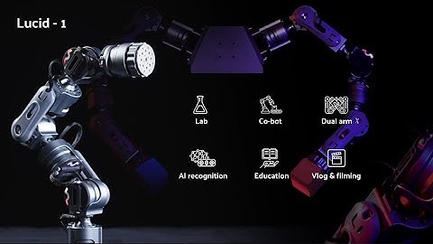 AMBER Lucid ONE,  first choice for bioinspired Robot