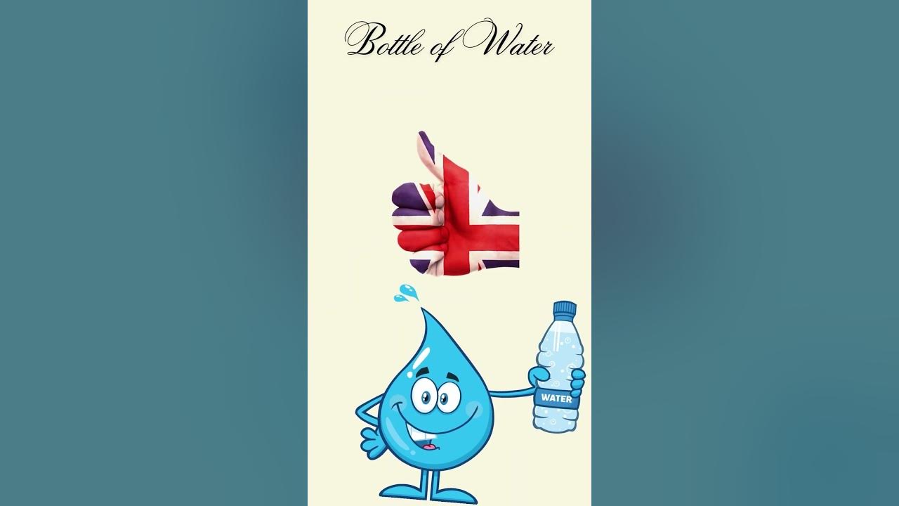 Battle of pronunciation bottle of water us v british english memes 