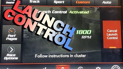 2020 Hellcat Widebody Challenger. Launch control demonstration