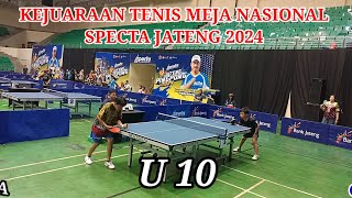 Kejuaraan Tenis Meja Nasional U 10 Specta Jateng 2024