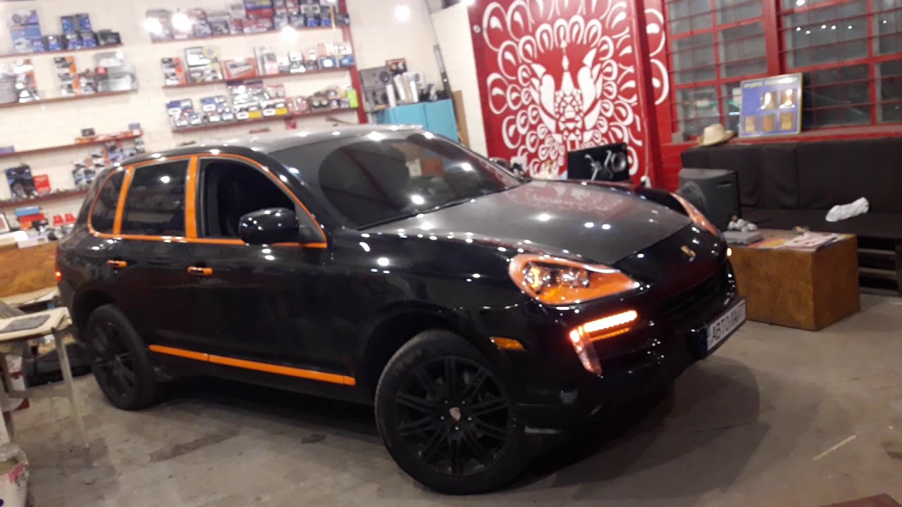 Фары porsche cayenne