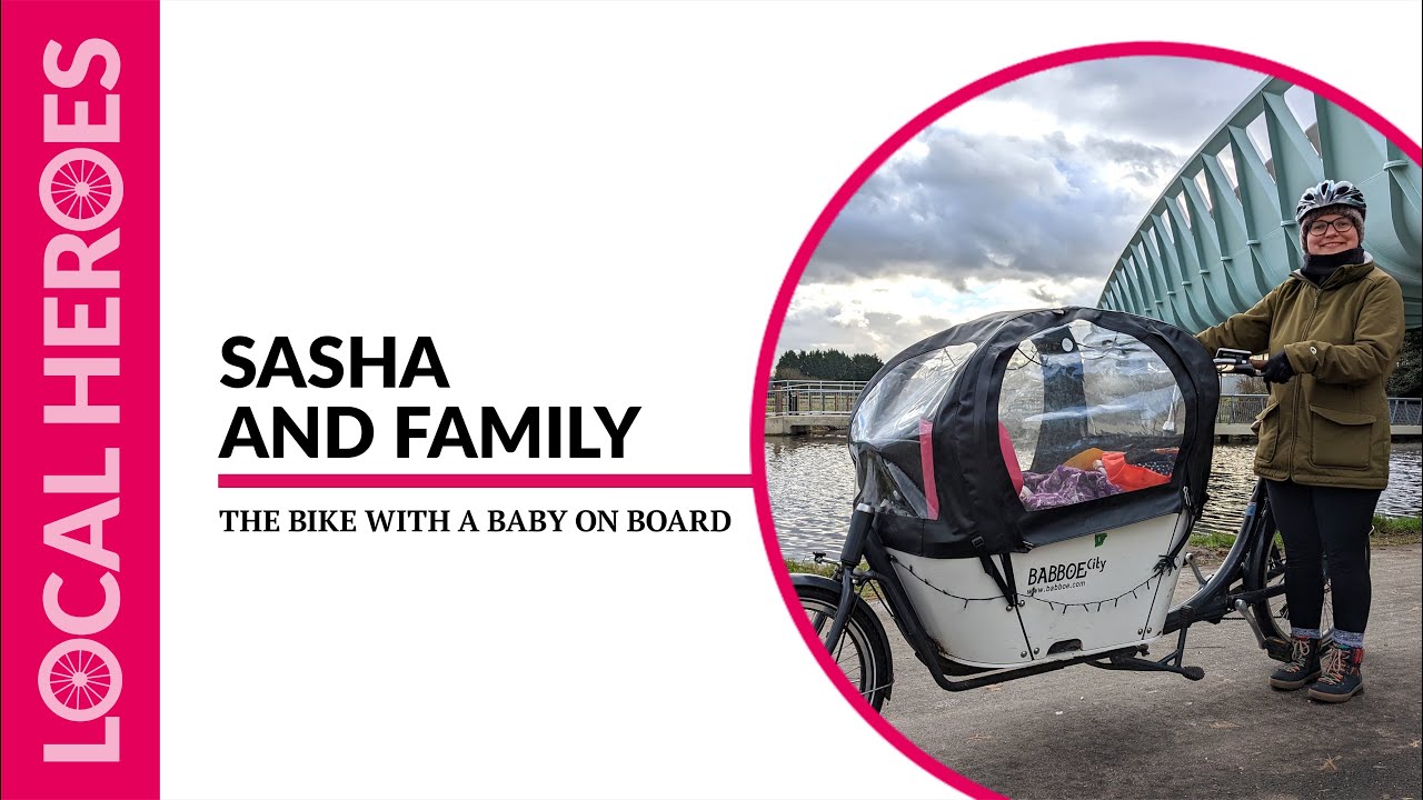 Cambridgeshire Cargo Bike Stories: Sasha and family