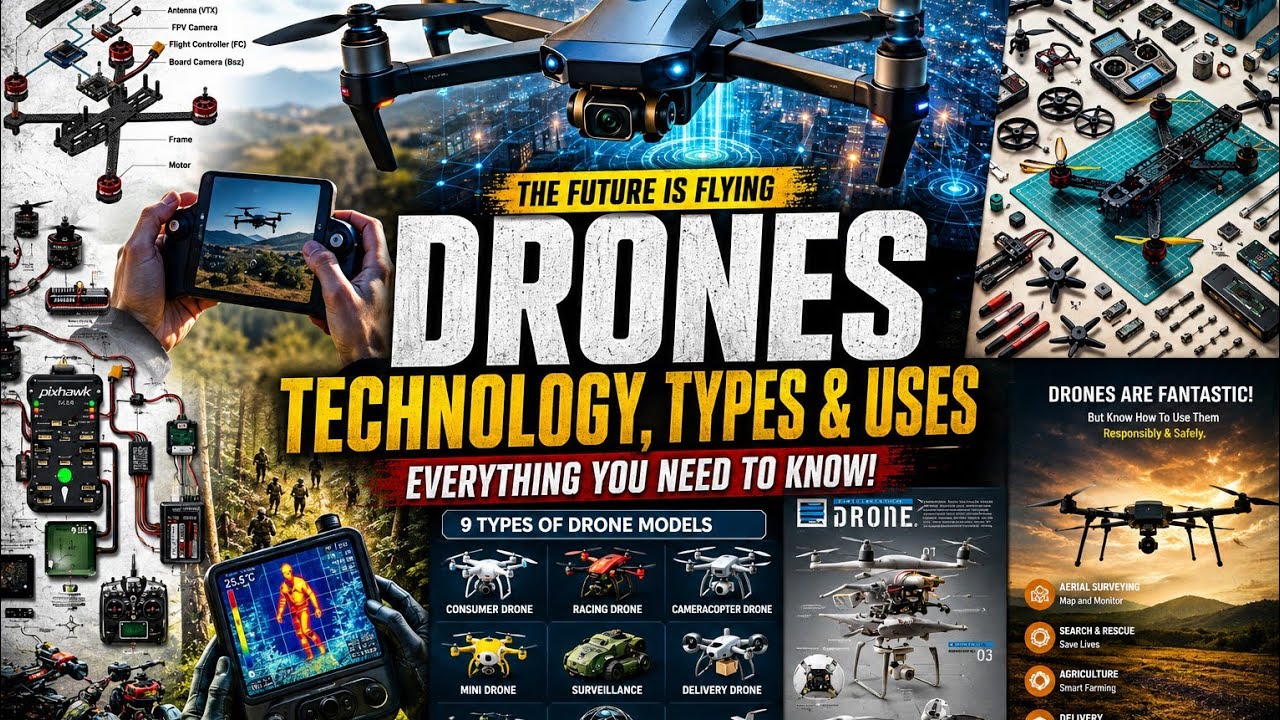 “How Drones Were Invented | The Evolution of Drone Technology”🤔 - YouTube