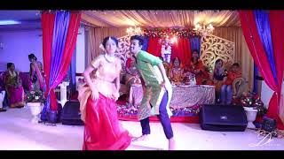 ফাগুনী পূর্ণিমা রাতে চল পলায়ে যাই। Holud Dance By Alif & Mati. faguni purnima rate chol polaye jai