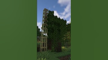 Mangrove Tree Cutting Tips #shorts #minecraft #minecraftshorts